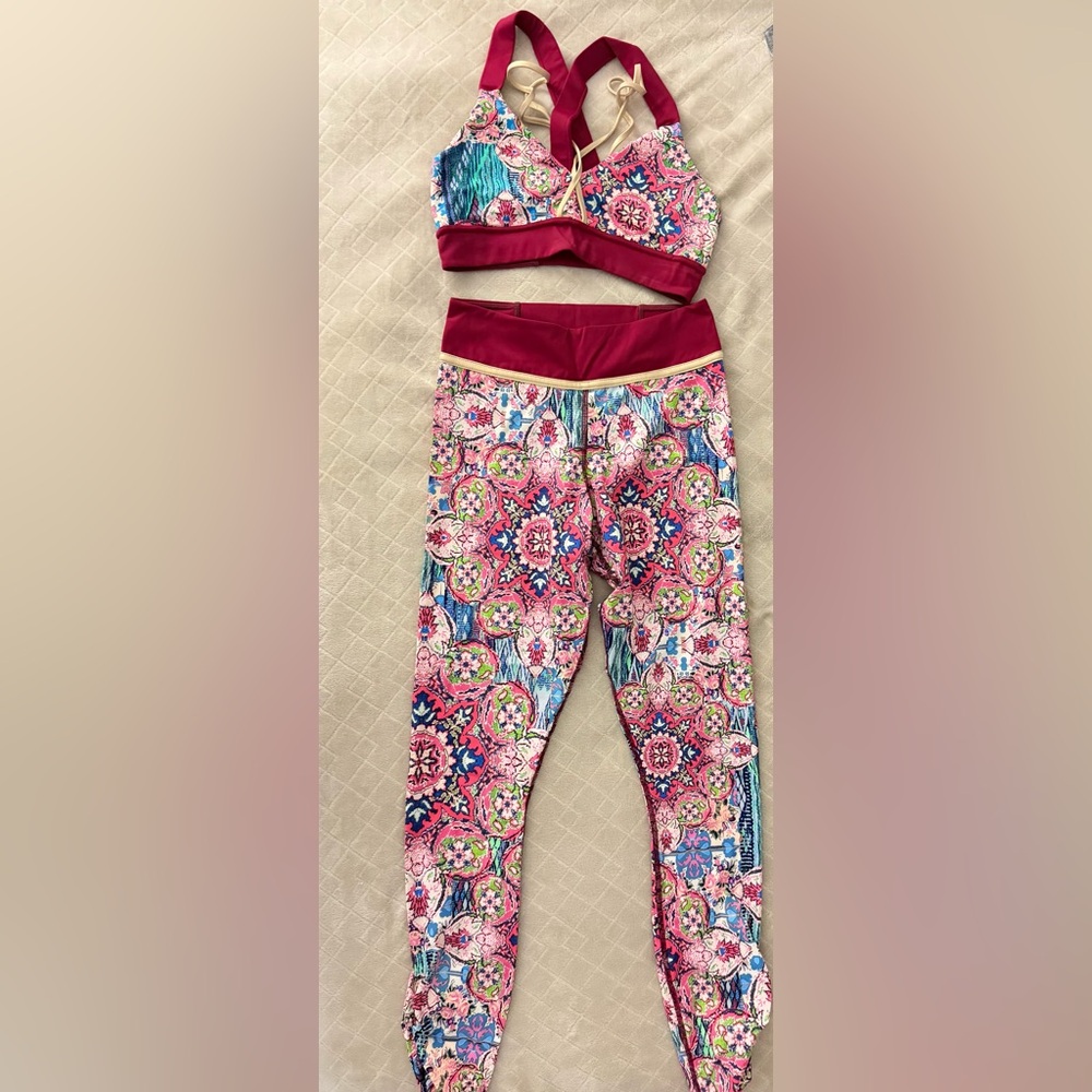 Vibrant Floral Women's Leggings